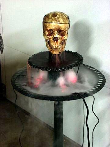Building A Skull Fountain